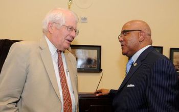 U.S. Rep. Price with AACC President Walter Bumphus